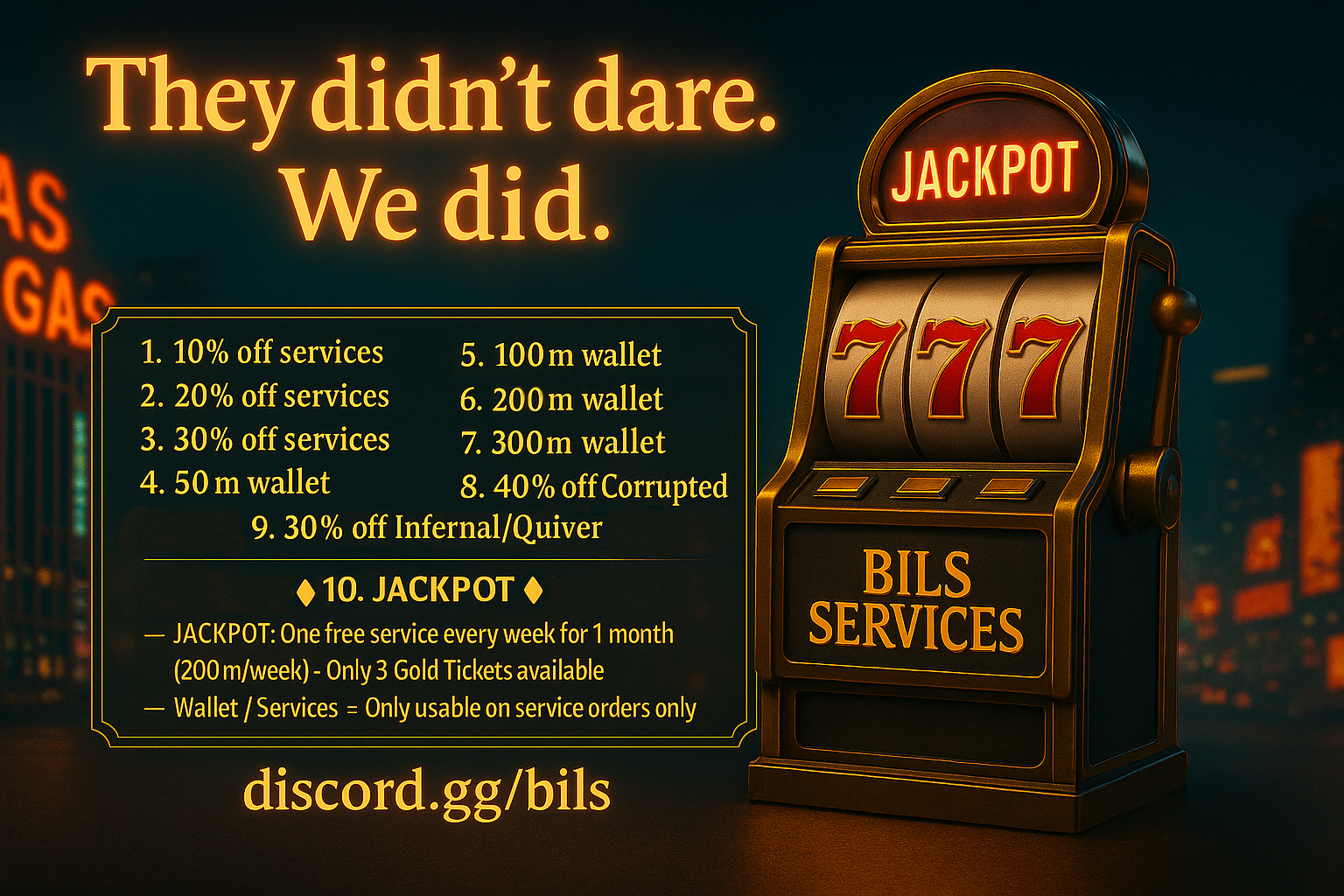 las vegas — Bils Services